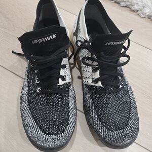 Nike VaporMax Black and White Sneakers